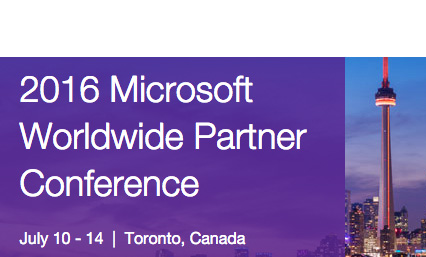 Microsoft Worldwide Partner Conference 2016